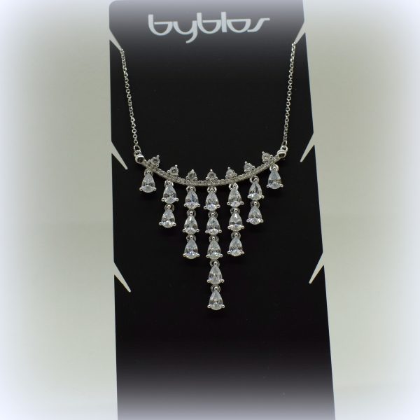 COLLANA VISTOSA BYBLOS IN ARGENTO 925