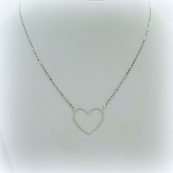 ciondolo cuore in oro 18 ct