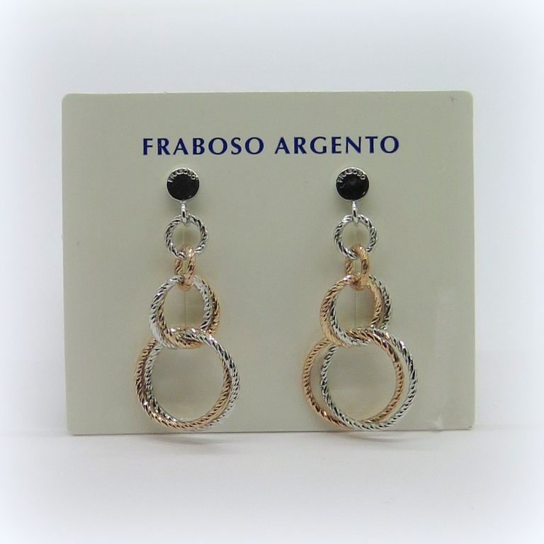 ORECCHINI PENDENTI FRABOSO ARGENTO 925