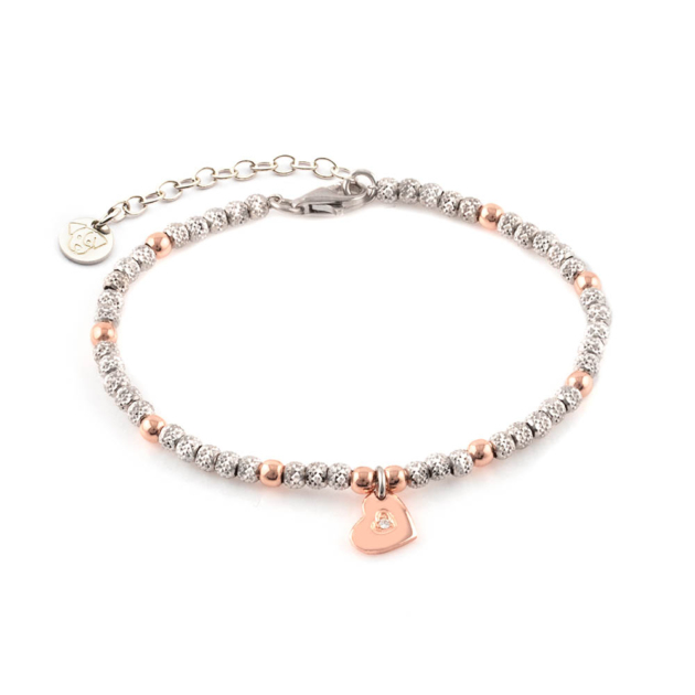 Bracciale cuore Jack e co in argento 925