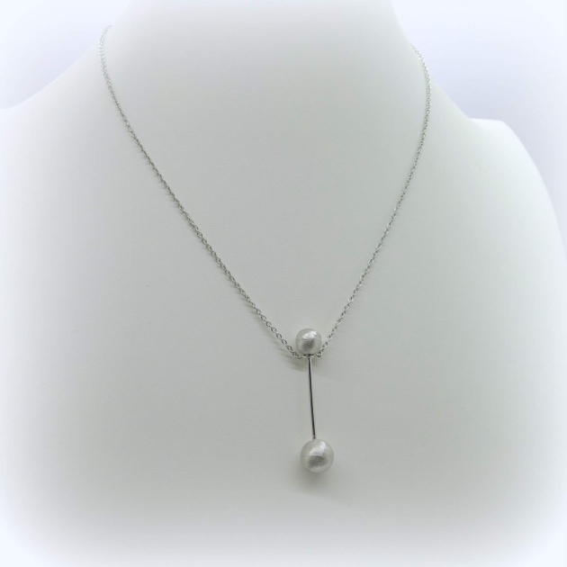 Collana ciondolo tribale in argento 925 Diva Gioielli