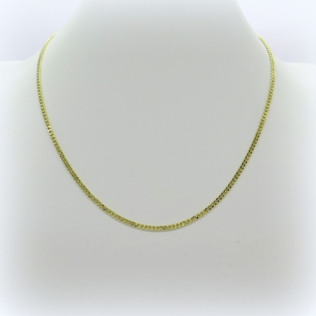 Collana groumette in oro giallo 18 ct