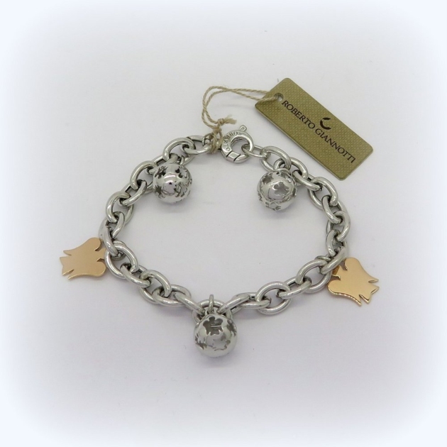 Bracciale chiama angeli e charms Giannotti