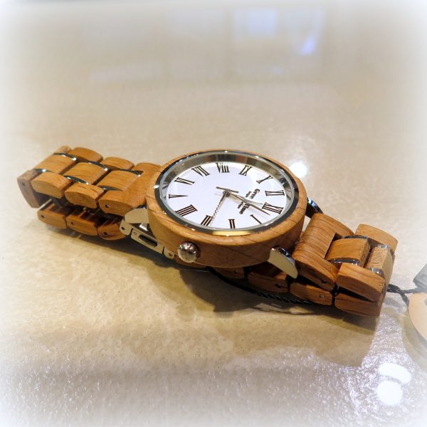 Orologio in legno uomo collezione barrique