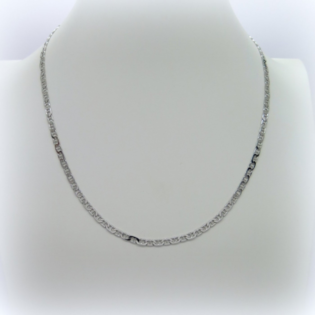 Collana in argento 925 rodio