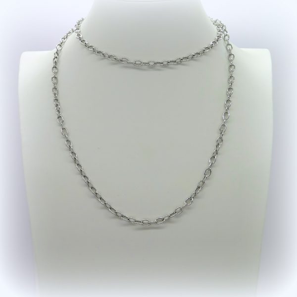 Collana donna 90 cm in argento 925