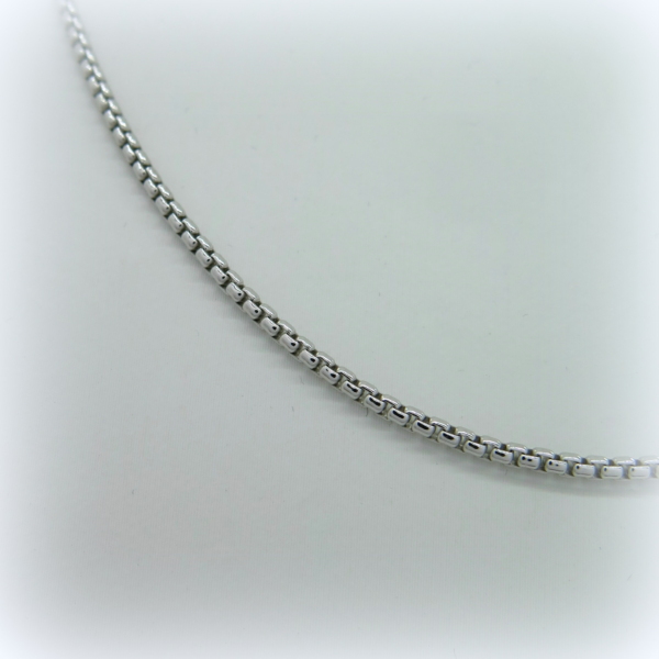 Collana catena donna 90 cm in argento