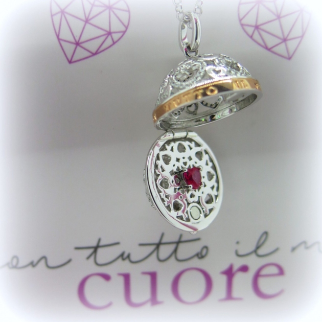 Collana chiama angeli cuore Giannotti