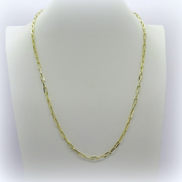 Collana moda in oro giallo 18 ct 60 cm