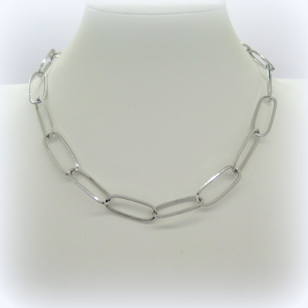 Collana maglia moda in argento 925