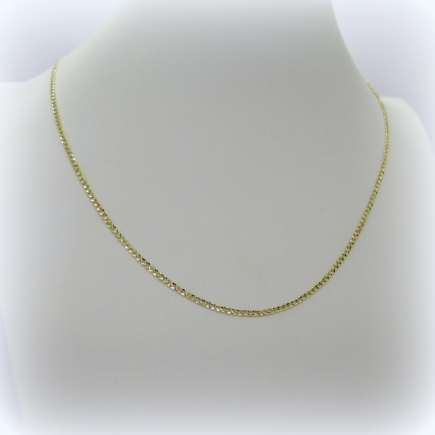 Collana groumette in oro giallo 18 ct