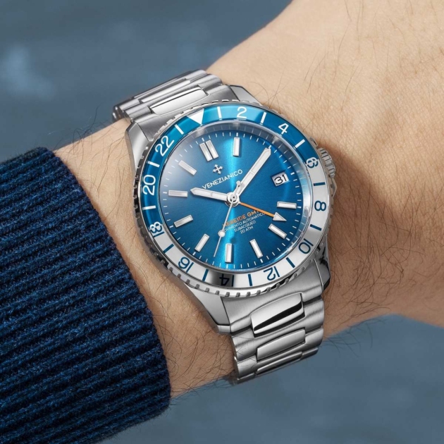 Venezianico Nereide gmt azzurro 3521502C