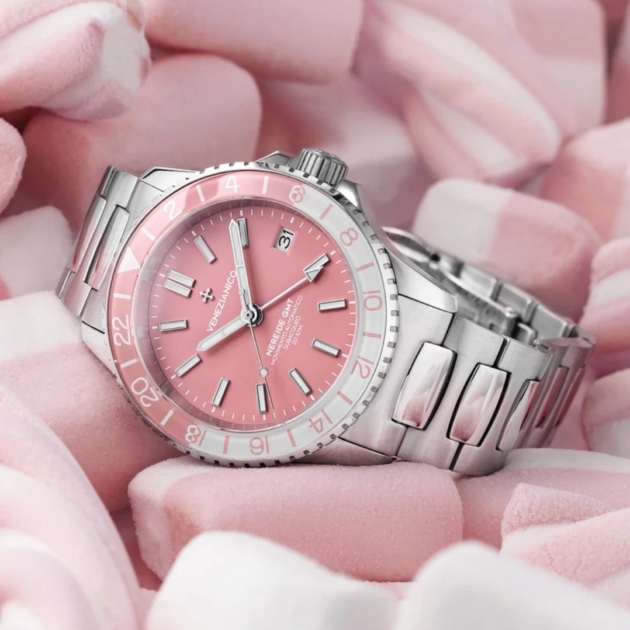 Venezianico nereide gmt 39 rosa - 3521506C