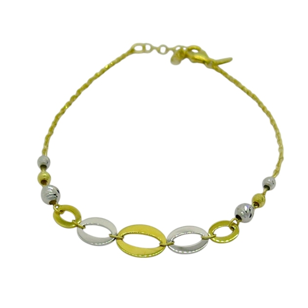 Bracciale multicolore in oro 18 ct