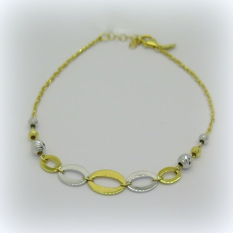 Bracciale multicolore in oro 18 ct