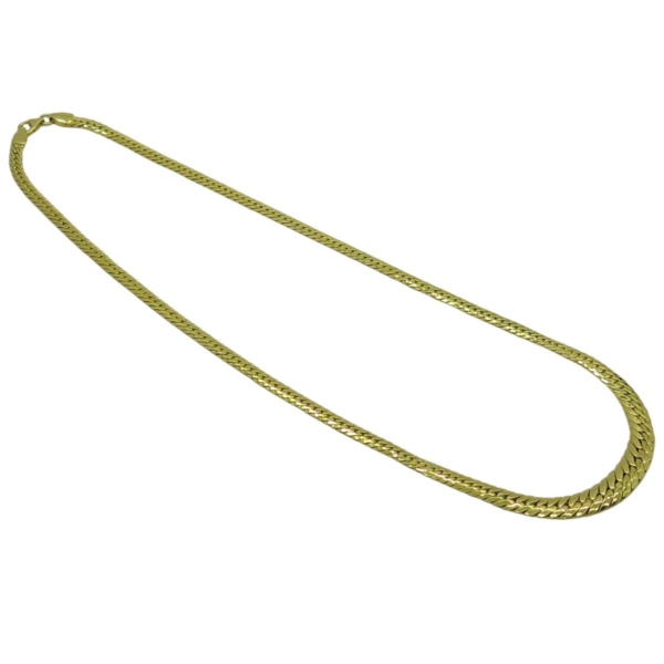 Collana spiga in oro giallo 18 ct